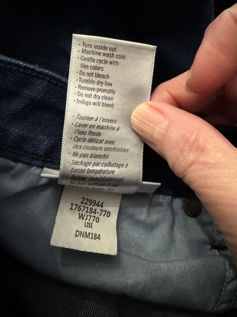 PAIGE Hoxton Ankle dark wash denim jeans Size 30 - Picture 11 of 11